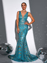 Classic Sequin Mermaid Evening Dress RM21600